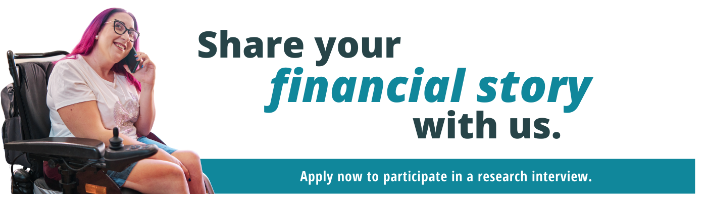 Share your financial story with us
