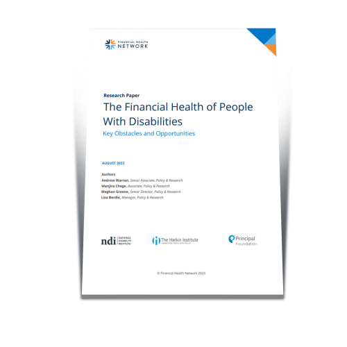 Financial Health Network Report Cover